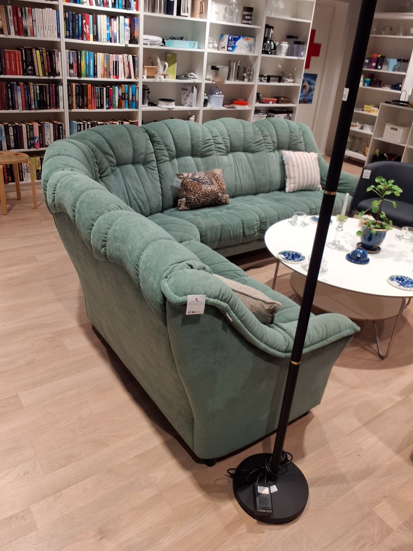 Hjørnesofa med høj ryg